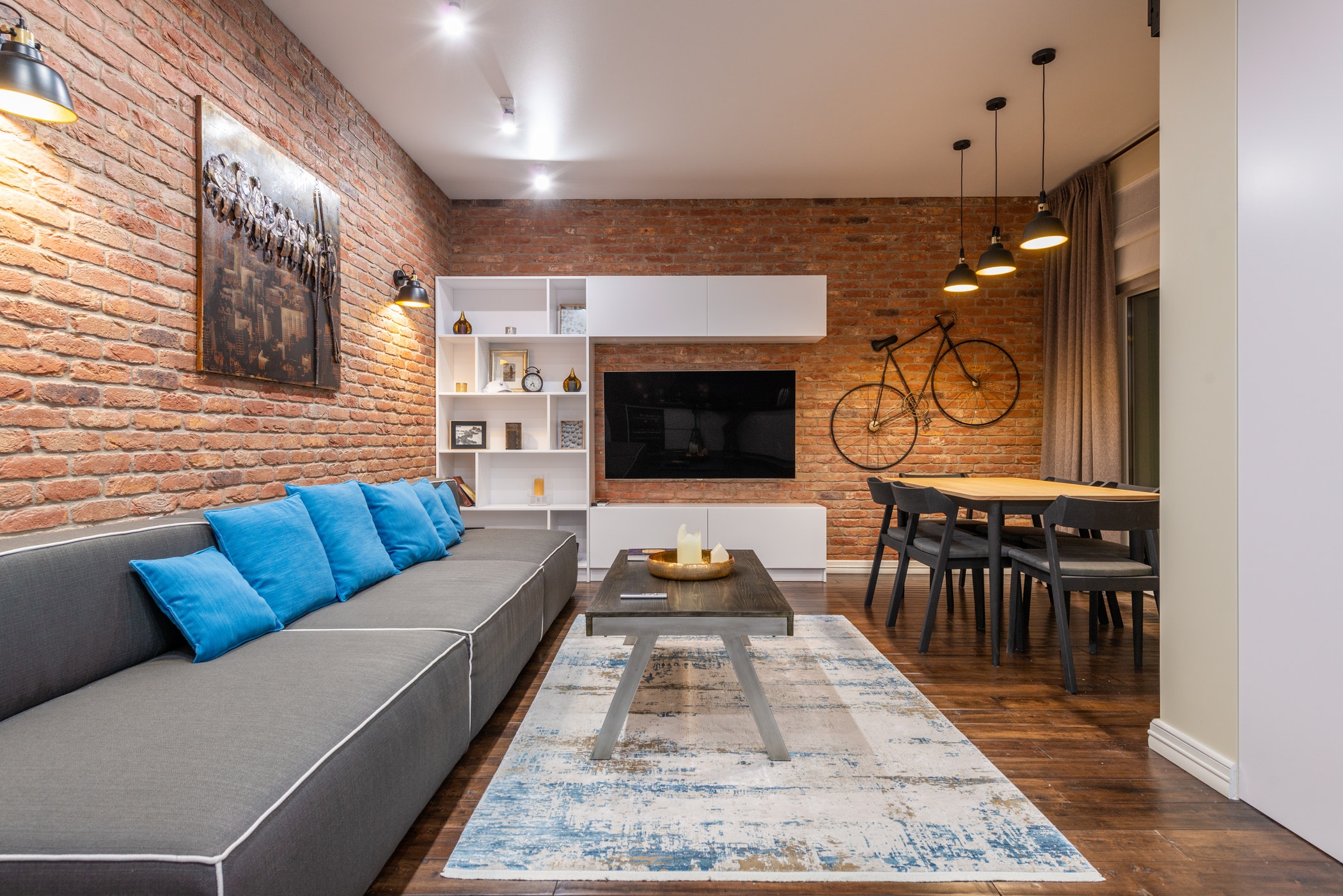 Luxury home interior 